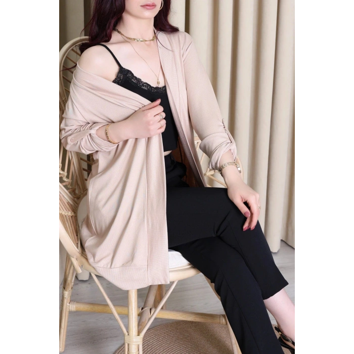 Çilek Yazlık Hırka Bej - 6722.360.