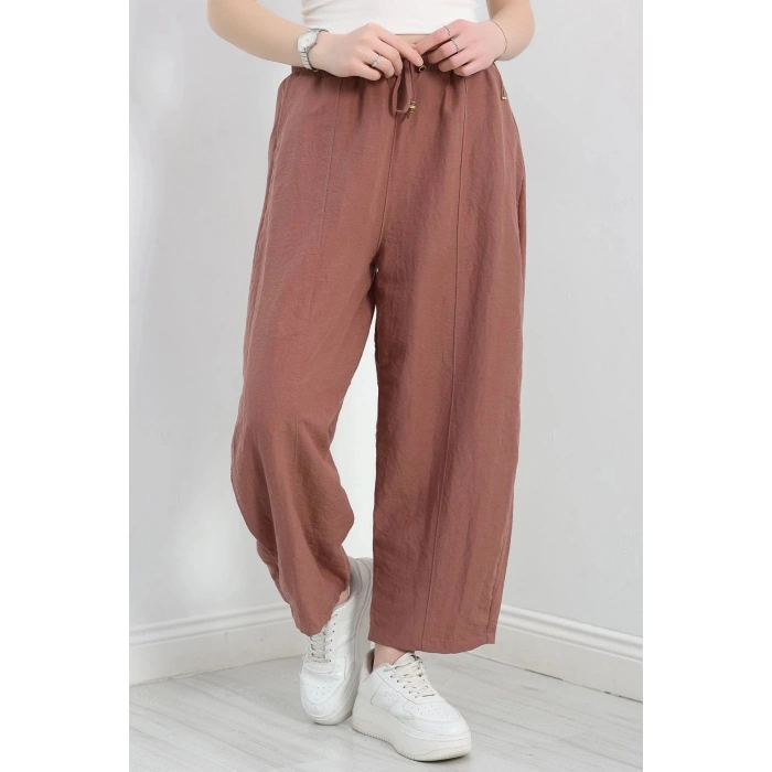 Çımalı Şalvar Pantolon Kakao - 320.1247.