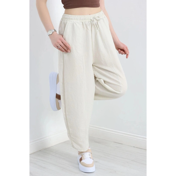 Çımalı Şalvar Pantolon Taş1 - 320.1247.