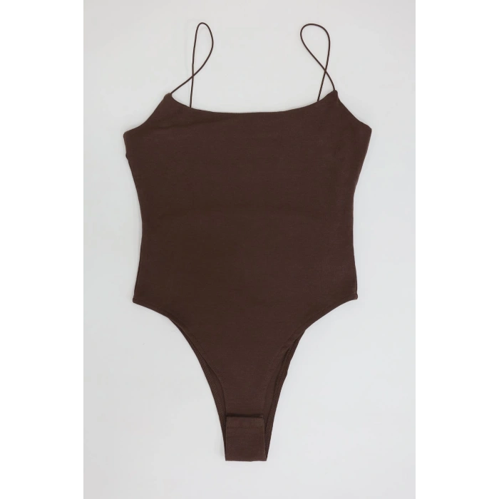 Çıtçıtlı Bodysuit Kahve - 71767.444.