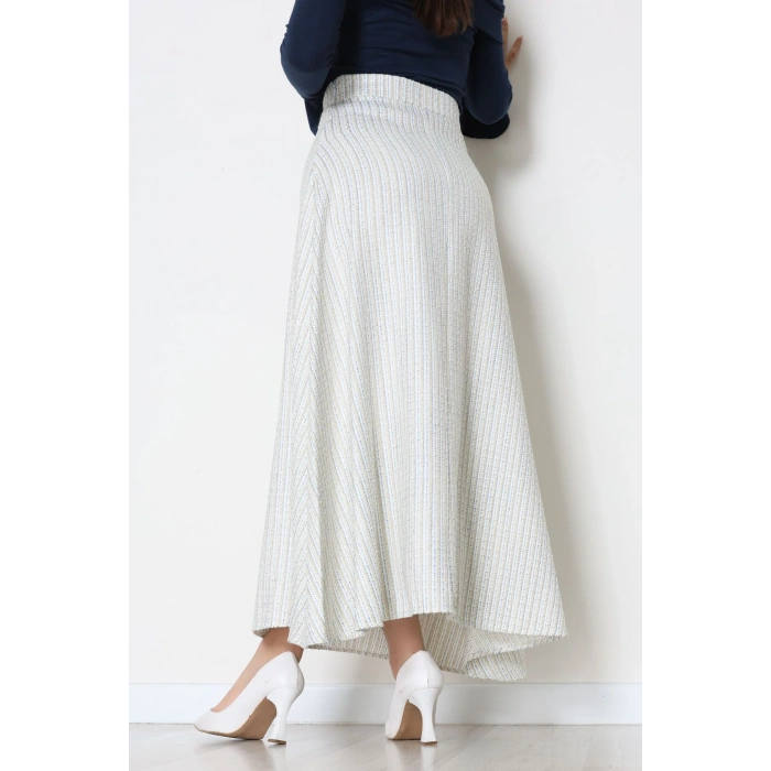 Çizgili Çan Etek Bebemavi - 60627.2126.