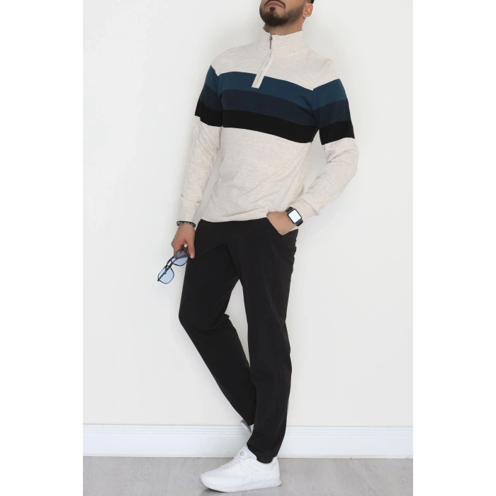 Çizgili Erkek Triko Taş - 2530.2052.