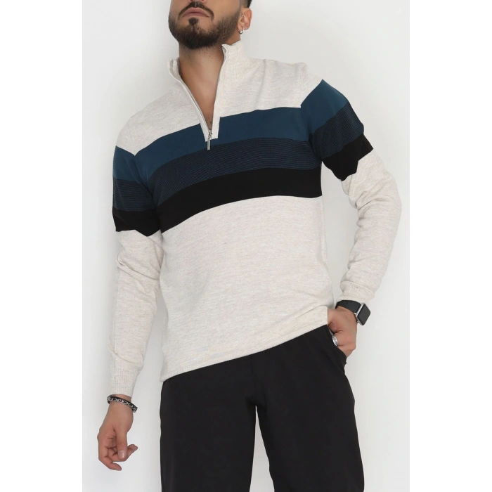 Çizgili Erkek Triko Taş - 2530.2052.