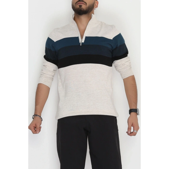 Çizgili Erkek Triko Taş - 2530.2052.