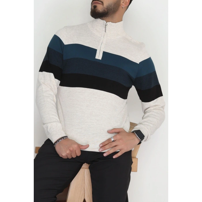 Çizgili Erkek Triko Taş - 2530.2052.