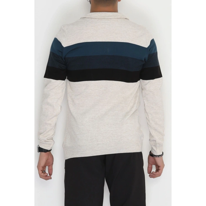 Çizgili Erkek Triko Taş - 2530.2052.