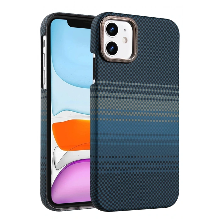 CPT05 Apple iPhone 11 Vega Magsafe Kapak - Mavi