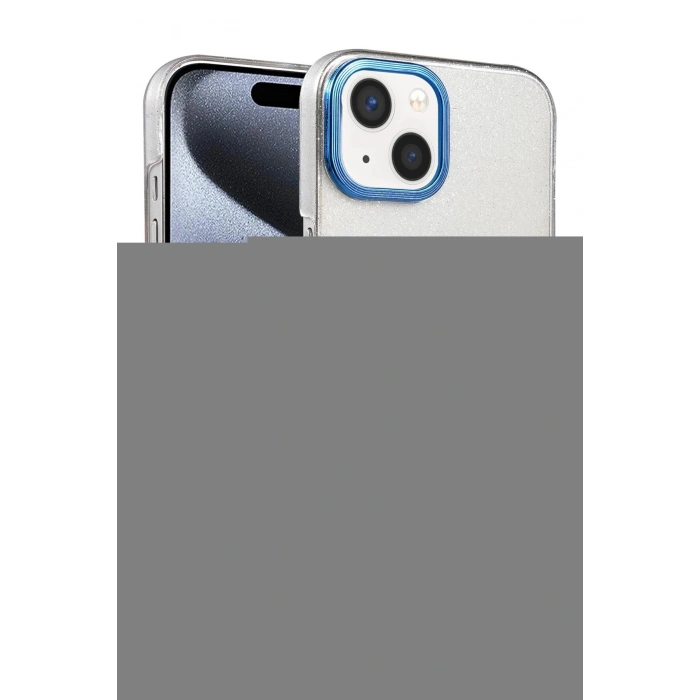 CPT05 Apple iPhone 14 Glossy Magsafe Kapak - Mavi