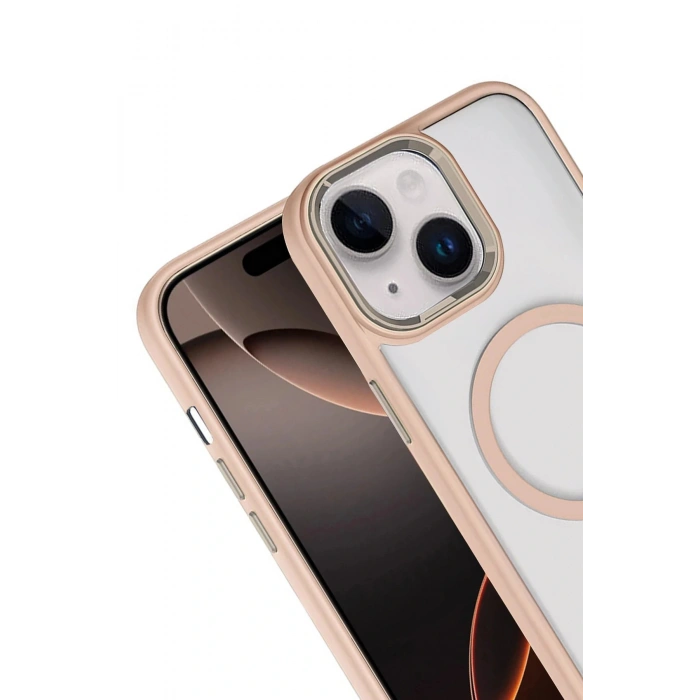 CPT05 Apple iPhone 14 Terea Magsafe Kapak - Gold