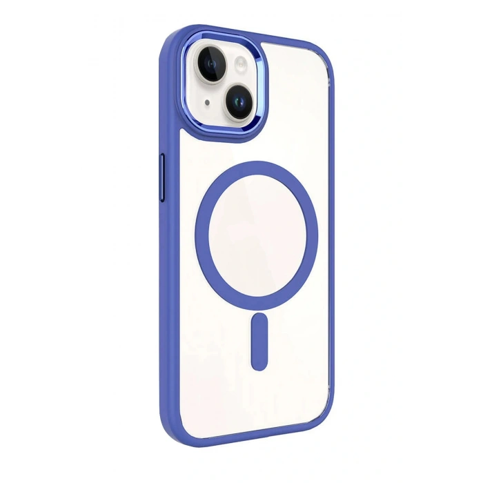 CPT05 Apple iPhone 14 Terea Magsafe Kapak - Mavi