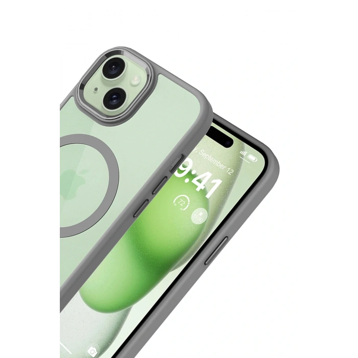 CPT05 Apple iPhone 14 Terea Magsafe Kapak - Titan Gri