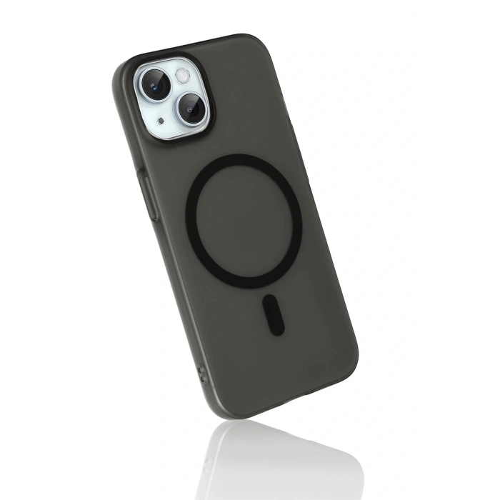 CPT05 Apple iPhone 14 Tuna PC Slim Magsafe Kapak - Derin Mor