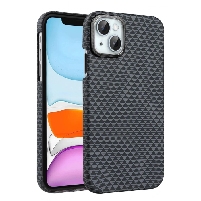 CPT05 Apple iPhone 14 Vega Magsafe Kapak - Gri