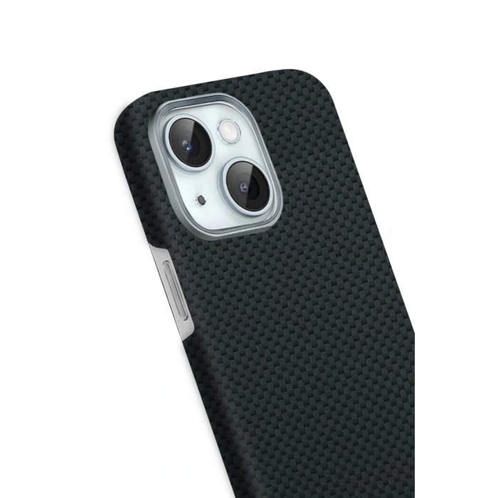 CPT05 Apple iPhone 14 Volt Magsafe Kapak - Siyah 2