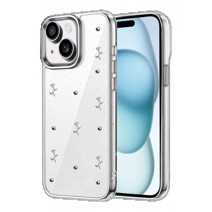 CPT05 Apple iPhone 15 Fiyonk Desenli Kapak - Desen 7