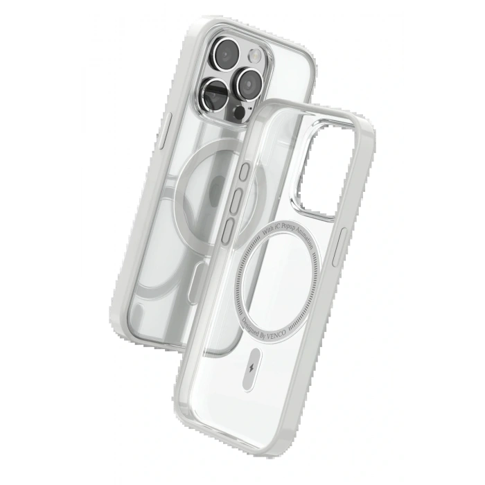 CPT05 Apple iPhone 15 Pro Max Joly Magsafe Kapak - Beyaz