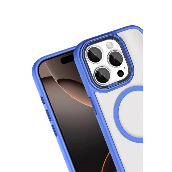 CPT05 Apple iPhone 15 Pro Max Terea Magsafe Kapak - Mavi