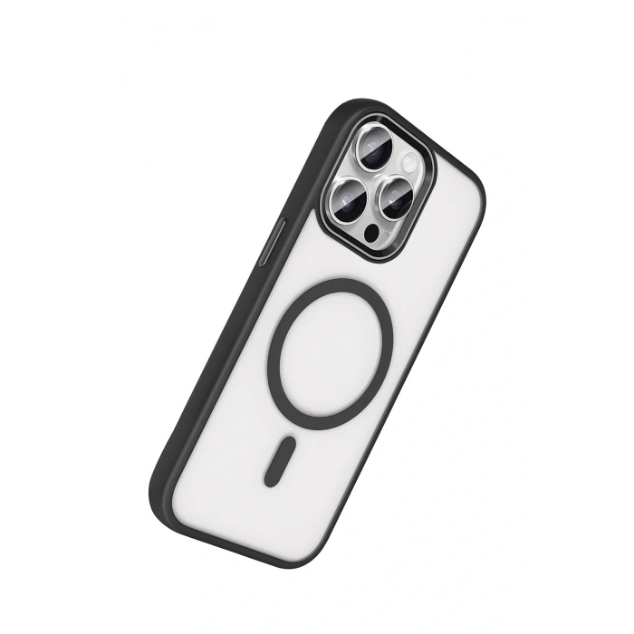 CPT05 Apple iPhone 15 Pro Max Terea Magsafe Kapak - Siyah