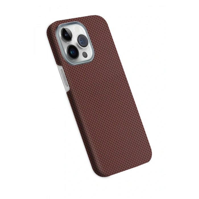 CPT05 Apple iPhone 15 Pro Max Volt Magsafe Kapak - Kırmızı