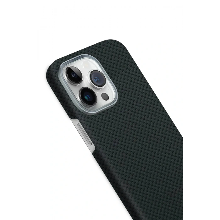 CPT05 Apple iPhone 15 Pro Max Volt Magsafe Kapak - Siyah 2