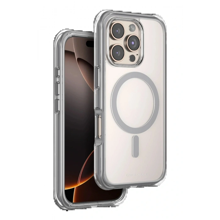 CPT05 Apple iPhone 16 Pro Hulk Magsafe Kapak - Titan Gri