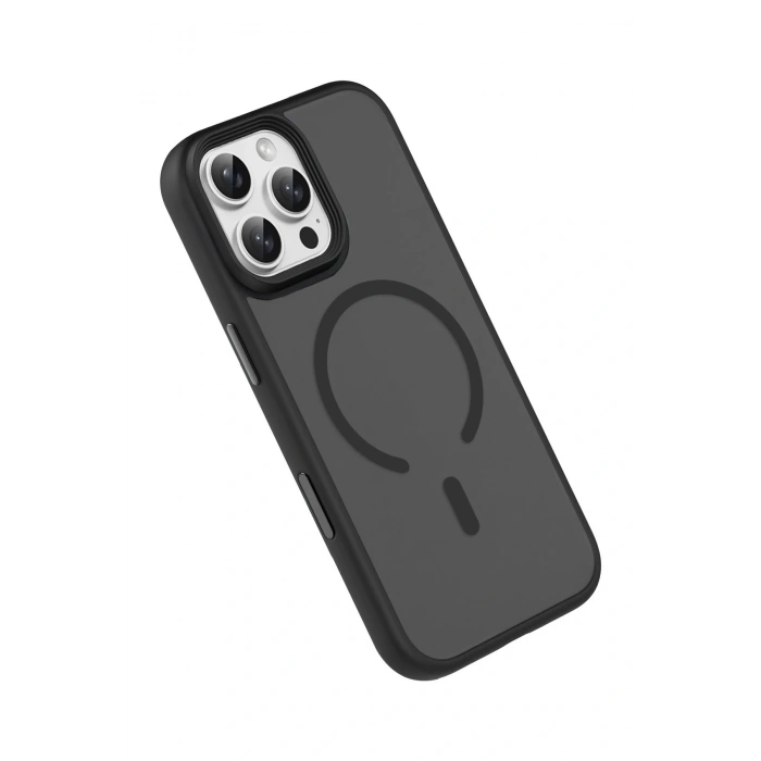 CPT05 Apple iPhone 16 Pro Max Megane Magsafe Kapak - Siyah