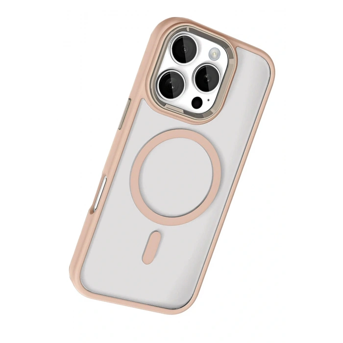 CPT05 Apple iPhone 16 Pro Max Terea Magsafe Kapak - Gold