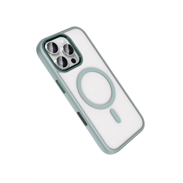 CPT05 Apple iPhone 16 Pro Max Terea Magsafe Kapak - Gri