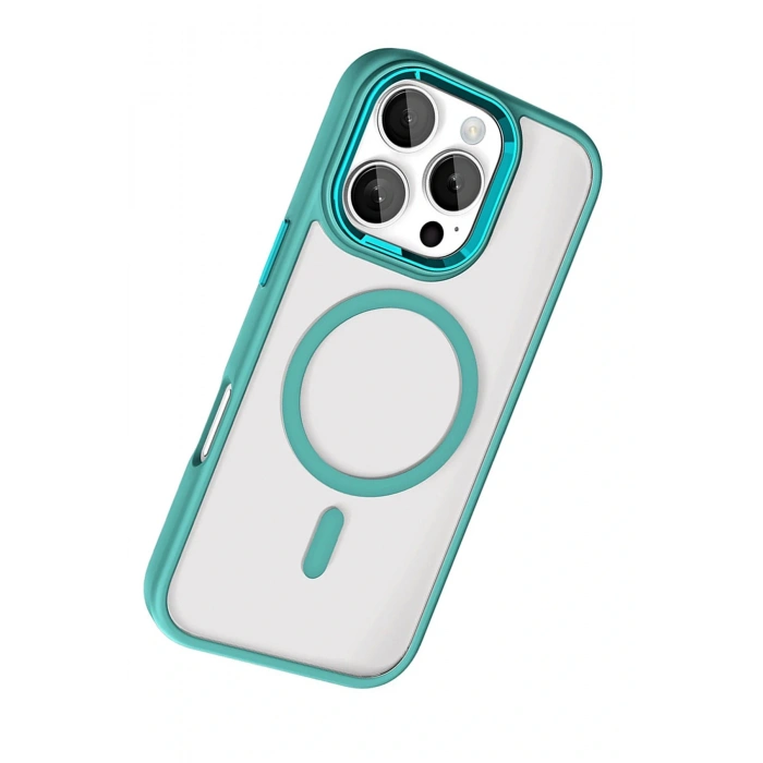 CPT05 Apple iPhone 16 Pro Max Terea Magsafe Kapak - Yeşil