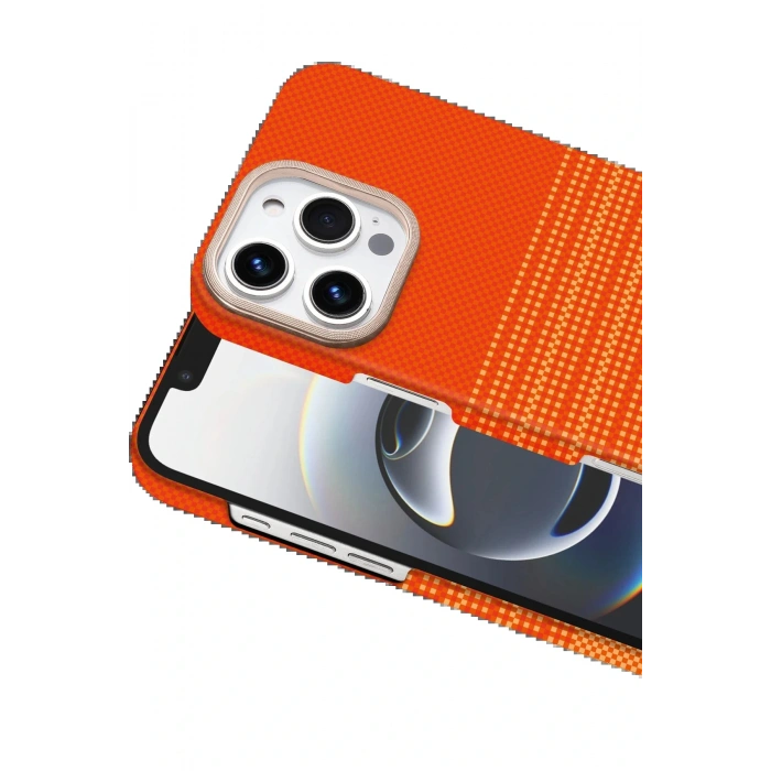 CPT05 Apple iPhone 16 Pro Max Vega Magsafe Kapak - Sarı