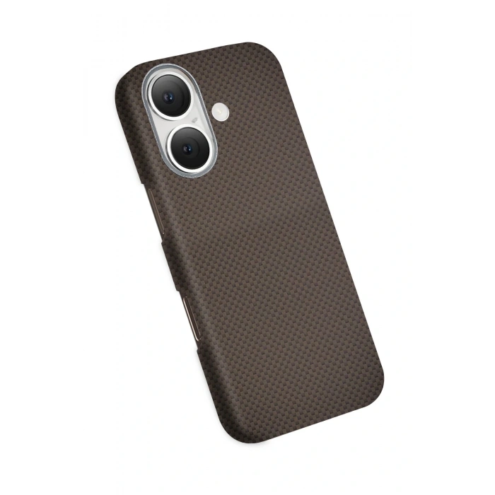 CPT05 Apple iPhone 16 Volt Magsafe Kapak - Kahverengi