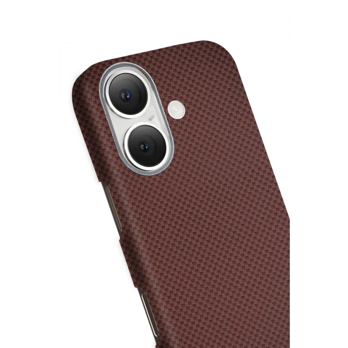 CPT05 Apple iPhone 16 Volt Magsafe Kapak - Kırmızı