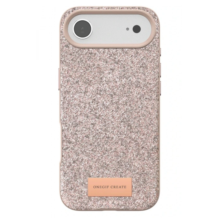 CPT05 Apple iPhone 17 Air Bright Simli Kapak - Pembe