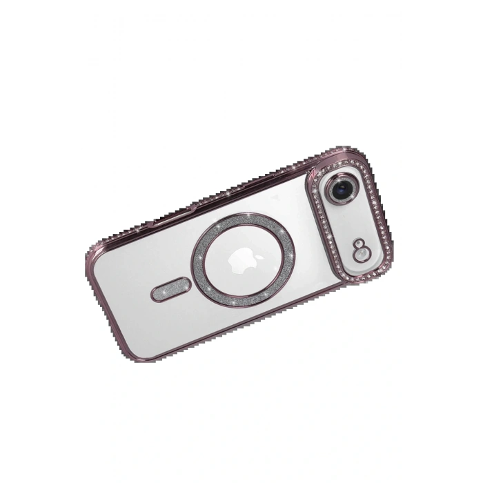 CPT05 Apple iPhone 17 Air Joke Simli Magneticsafe Kılıf - Pembe