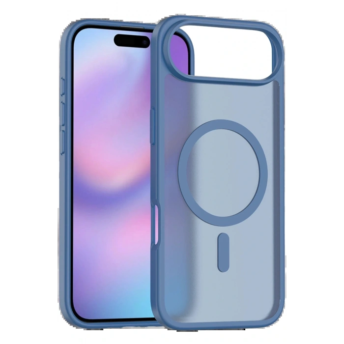 CPT05 Apple iPhone 17 Air Jota Magsafe Kapak - Lacivert