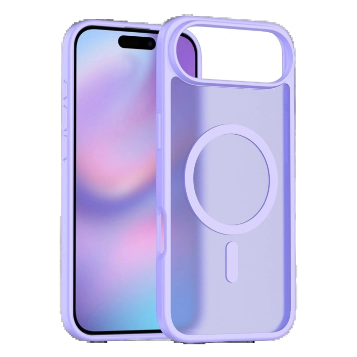 CPT05 Apple iPhone 17 Air Jota Magsafe Kapak - Lila