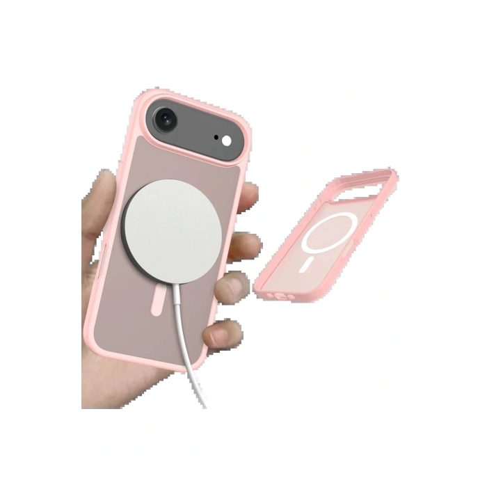 CPT05 Apple iPhone 17 Air Jota Magsafe Kapak - Pudra