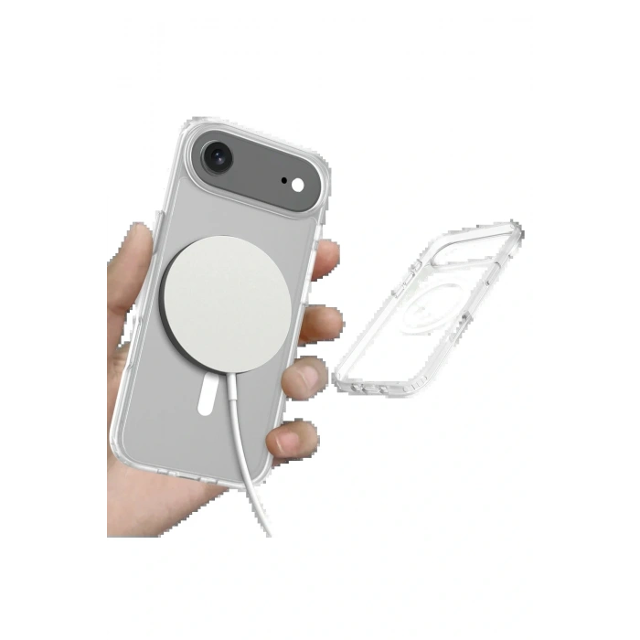 CPT05 Apple iPhone 17 Air Jota Magsafe Kapak - Şeffaf