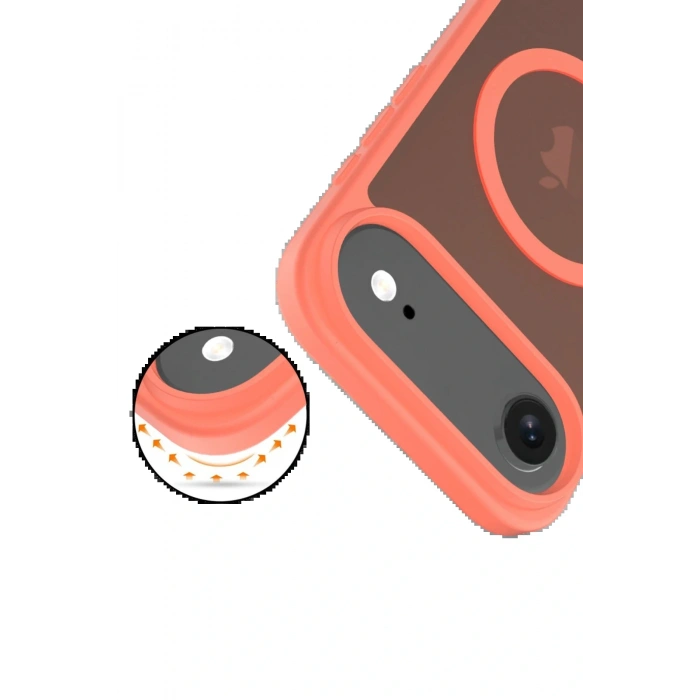 CPT05 Apple iPhone 17 Air Jota Magsafe Kapak - Turuncu