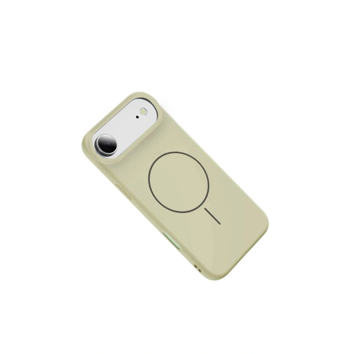 CPT05 Apple iPhone 17 Air Jully Magsafe Kapak - Bej