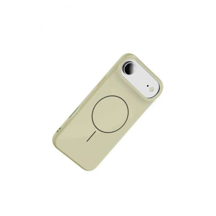 CPT05 Apple iPhone 17 Air Jully Magsafe Kapak - Bej