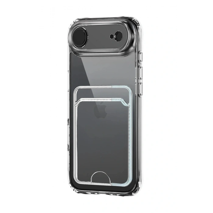 CPT05 Apple iPhone 17 Air Kart Şeffaf Silikon - Şeffaf