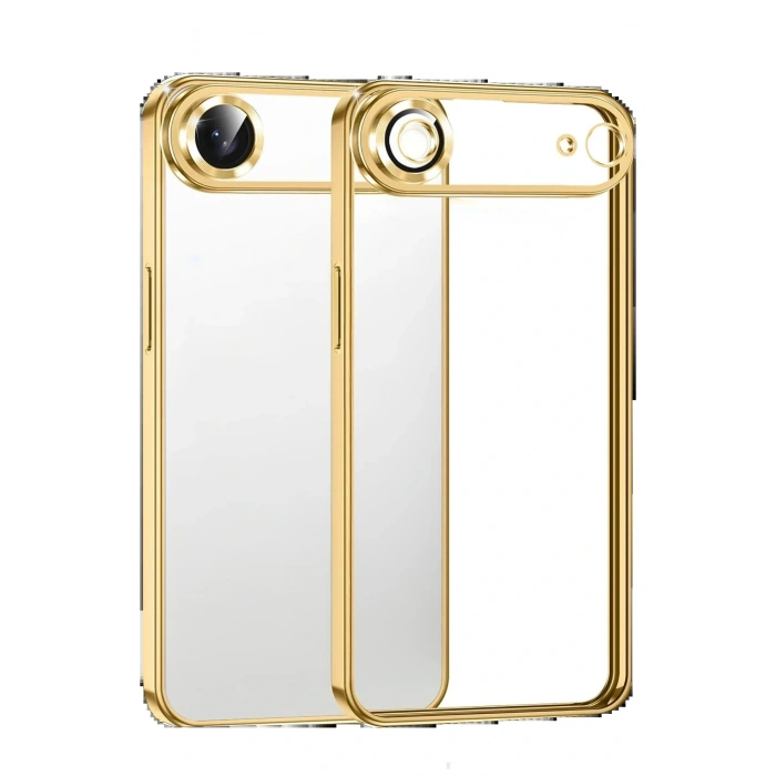 CPT05 Apple iPhone 17 Air Lensli Silikon - Gold