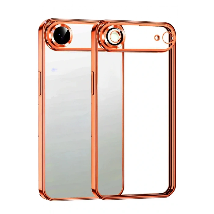 CPT05 Apple iPhone 17 Air Lensli Silikon - Turuncu