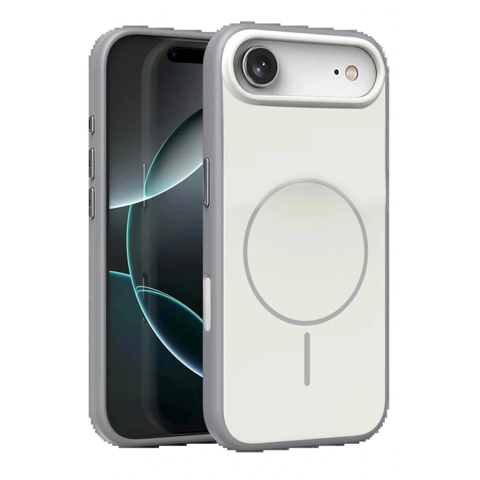 CPT05 Apple iPhone 17 Air Neva Magsafe Kapak - Gri