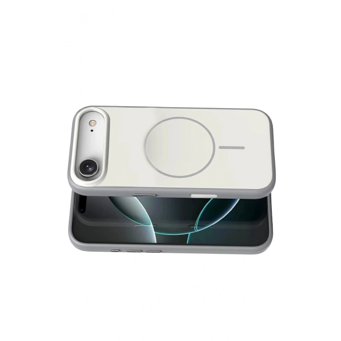 CPT05 Apple iPhone 17 Air Neva Magsafe Kapak - Gri