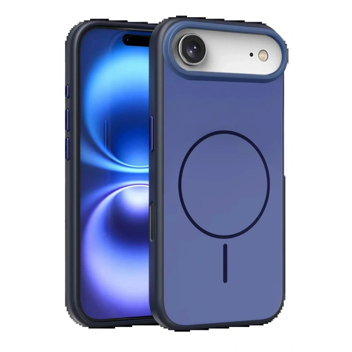 CPT05 Apple iPhone 17 Air Neva Magsafe Kapak - Lacivert
