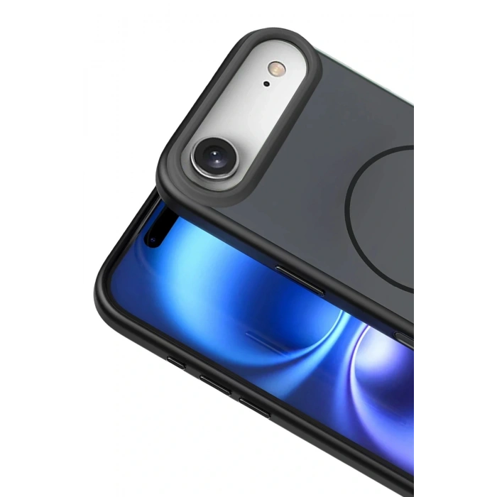 CPT05 Apple iPhone 17 Air Neva Magsafe Kapak - Siyah
