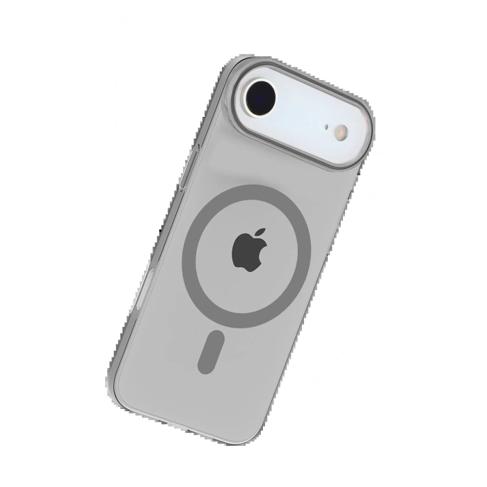 CPT05 Apple iPhone 17 Air PC Blank Magsafe Kapak - Natural Grey