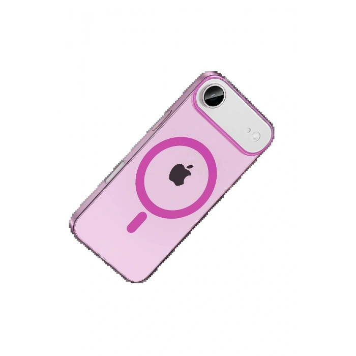 CPT05 Apple iPhone 17 Air PC Blank Magsafe Kapak - Pembe